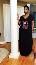 VNeck Side Slit Maxi Dress (SOLD OUT. EMAIL FOR PREORDER)