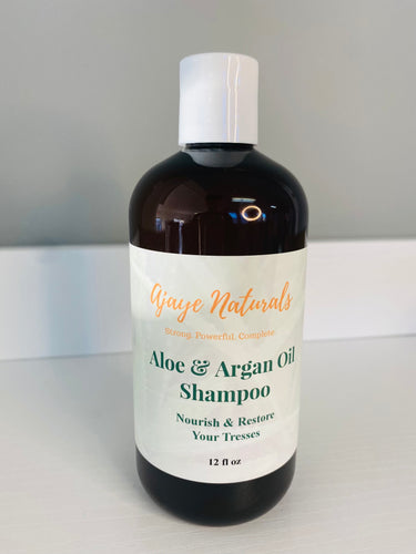 Aloe & Argan Oil Shampoo (12oz)