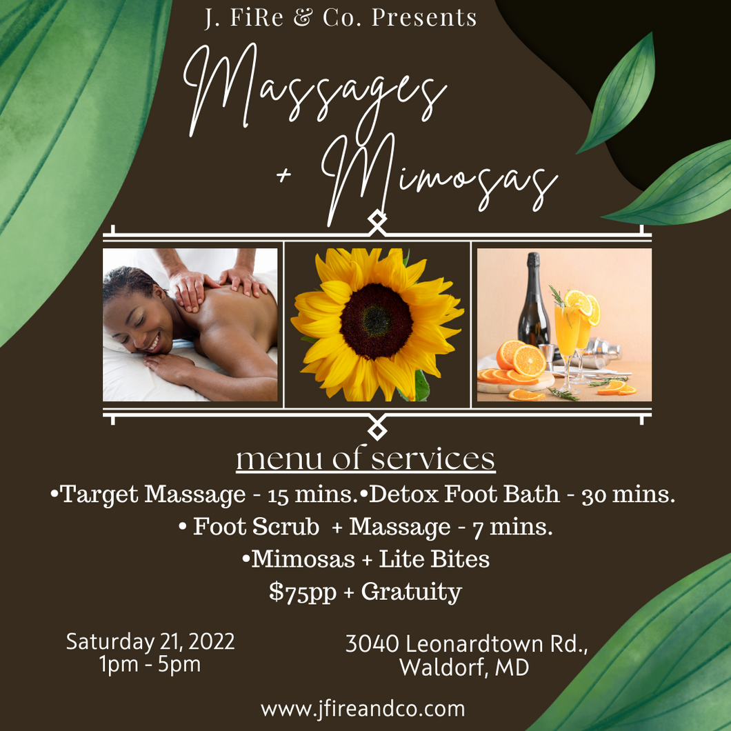 Massages + Mimosas