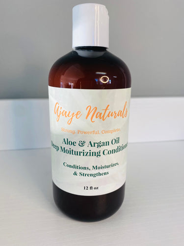 8 oz. Aloe & Argan Oil Deep Moisturizing Conditioner