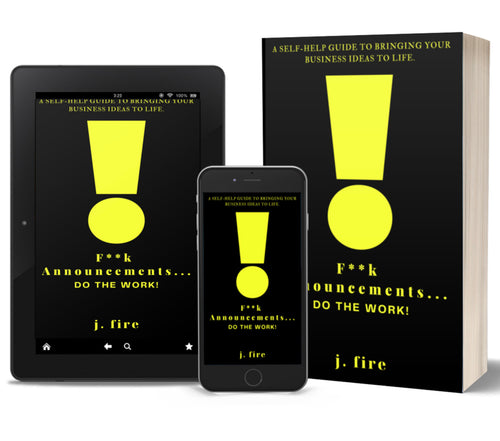 (PREORDER) F**k Announcements... DO THE WORK!